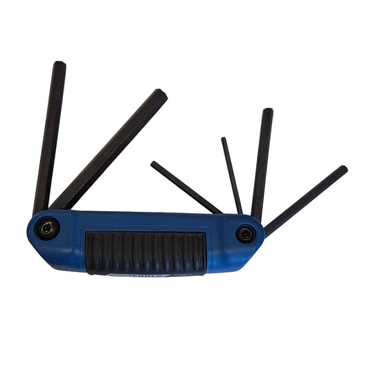Cruztools Folding Metric Motorcycle Hex Key Set FMH1 BC24994