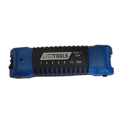 Cruztools Folding Metric Motorcycle Hex Key Set FMH1 BC24994
