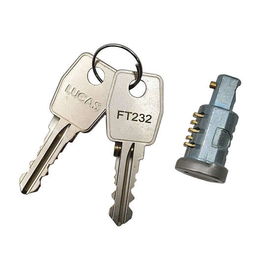 Genuine Lucas Classic Ignition Lock & Keys for Lucas Ignition Switch Bodies BC26189