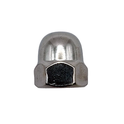 1 Hi Level Motorcycle Chrome Dome Nut 10mm Thread BC28329