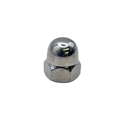1 Hi Level Motorcycle Chrome Dome Nut 10mm Thread BC28329