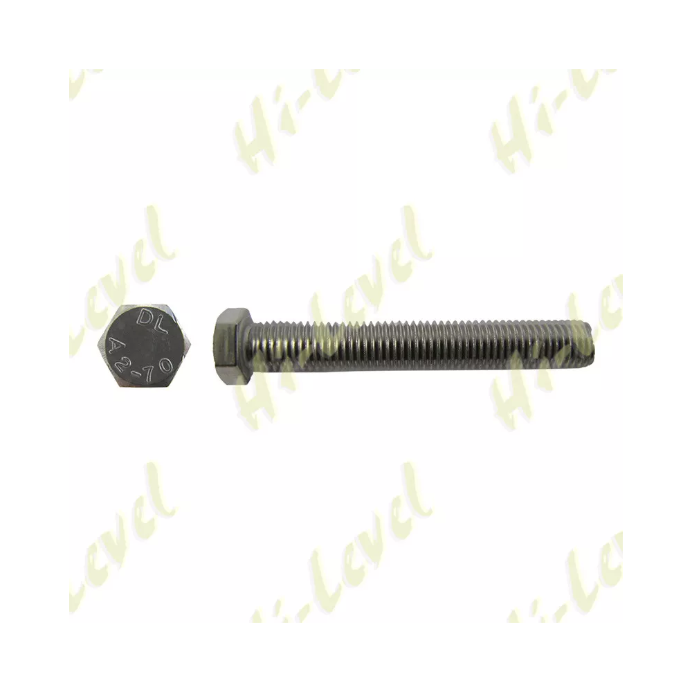 1 Hi Level Motorcycle Bolt Hexagon Stainless Steel 8mm x 40mm BC28983