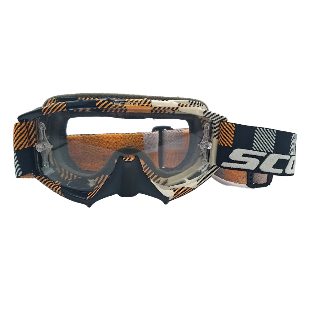 Scott Kids 89SI Junior Motocross MX Grizzle Orange / Black Goggles BC30304