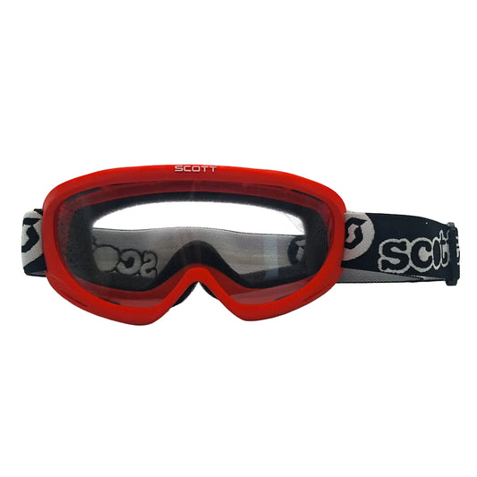 Scott Kids Pewee Junior Motocross MX Red Goggles 3-6 Years BC34699