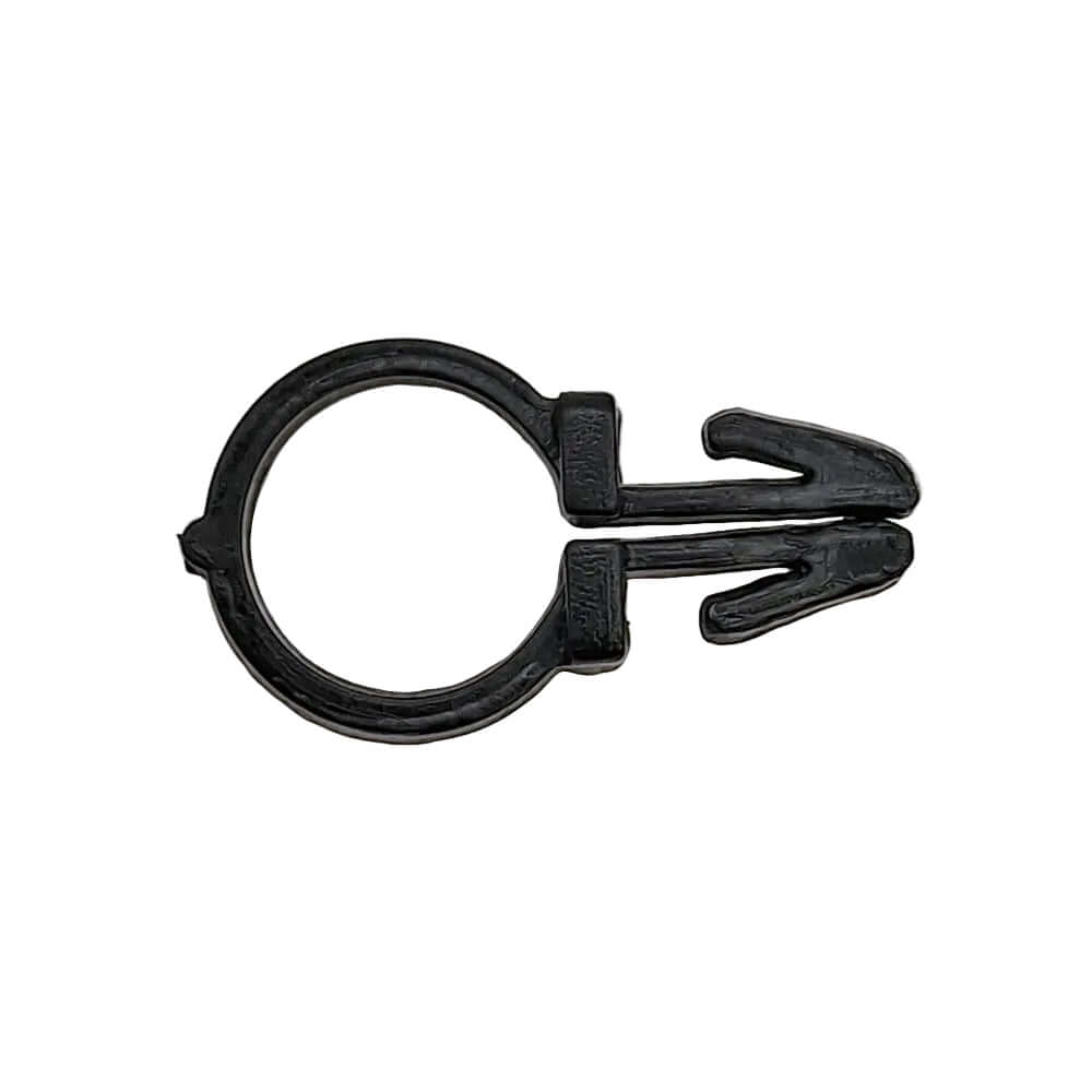1 Harley Davidson Single Black Handlebar Wire Clip 1/2" Diameter BC38035