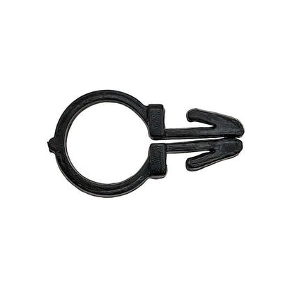 1 Harley Davidson Single Black Handlebar Wire Clip 1/2" Diameter BC38035