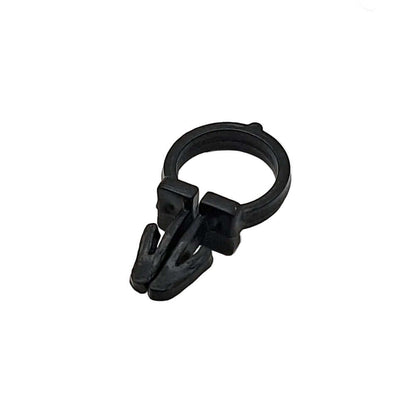 1 Harley Davidson Single Black Handlebar Wire Clip 1/2" Diameter BC38035