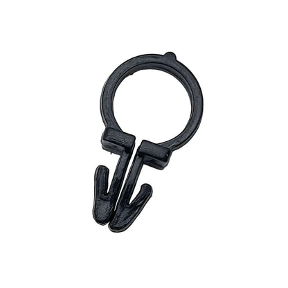 1 Harley Davidson Single Black Handlebar Wire Clip 1/2" Diameter BC38035