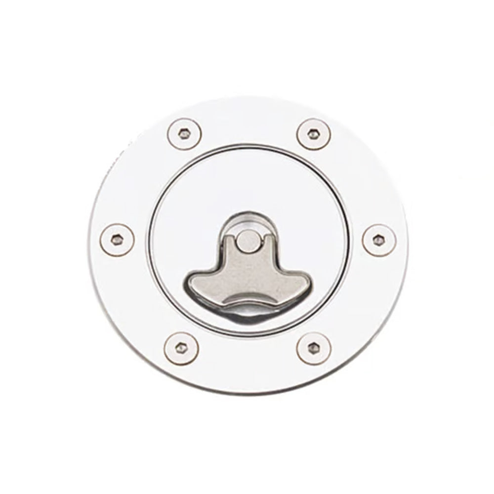 Harley Davidson Universal Chrome Plated Bolt-In Aero Filler Cap, Vent, Lock. BC38484