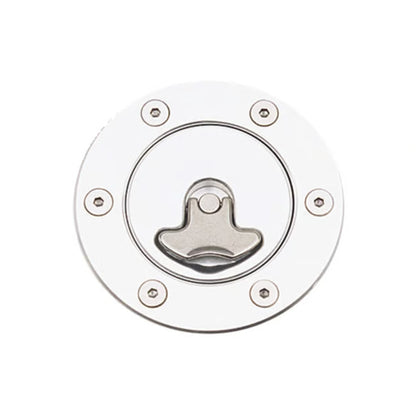 Harley Davidson Universal Chrome Plated Bolt-In Aero Filler Cap, Vent, Lock. BC38484