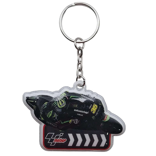 Printed PVC Motorcycle MotoGP Key Ring Fob Crutchlow 35 MGPKEY101 BC39884