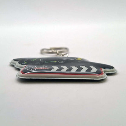 Printed PVC Motorcycle MotoGP Key Ring Fob Crutchlow 35 MGPKEY101 BC39884