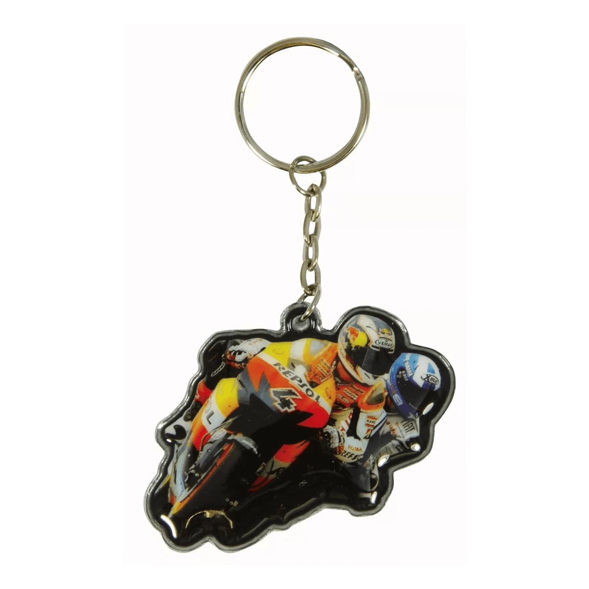 Printed PVC MotoGP Key Ring Fob Andrea Dovizioso #4 Repsol Honda MGPKEY63