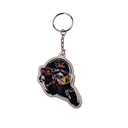 Printed PVC Motorcycle MotoGP Key Ring Fob 2012 Stefan Bradl #6 MGPKEY91 BC39894