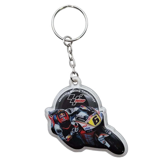 Printed PVC Motorcycle MotoGP Key Ring Fob 2012 Stefan Bradl #6 MGPKEY91 BC39894