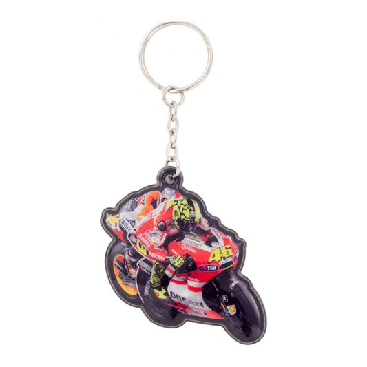 Printed PVC MotoGP Key Ring Fob Rossi 46 Tuck MGPKEY78