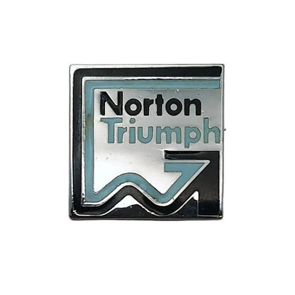 Motorcycle Gift Enamel Geniune Gomm Pin Badge Norton Triumph BC40117