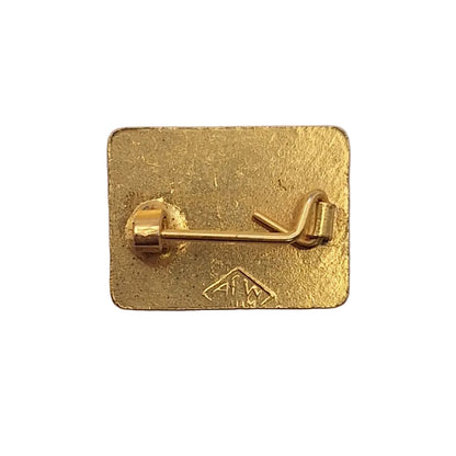 Motorcycle Gift Enamel Geniune Gomm Pin Badge FN 1907 Black Gold BC40120