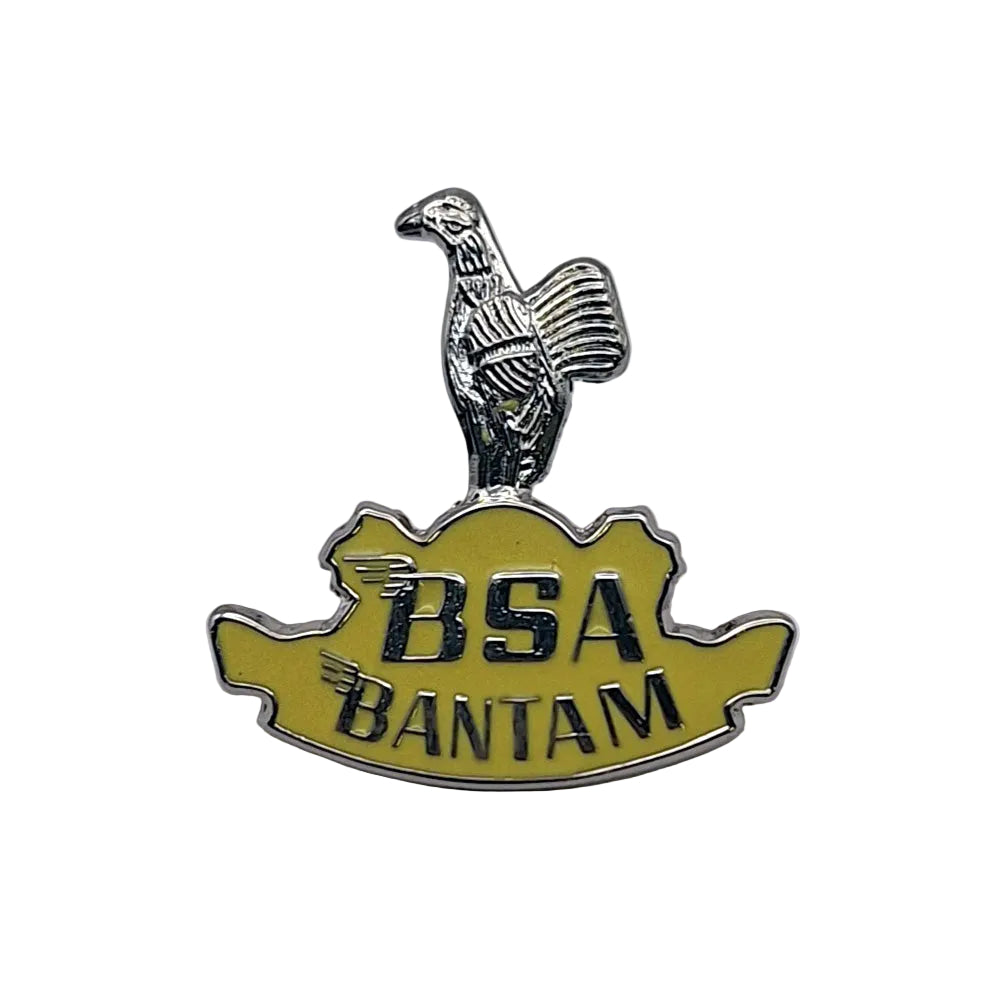 Genuine Gomm Motorcycle Gift Enamel Pin Badge BSA Bantam BC40126