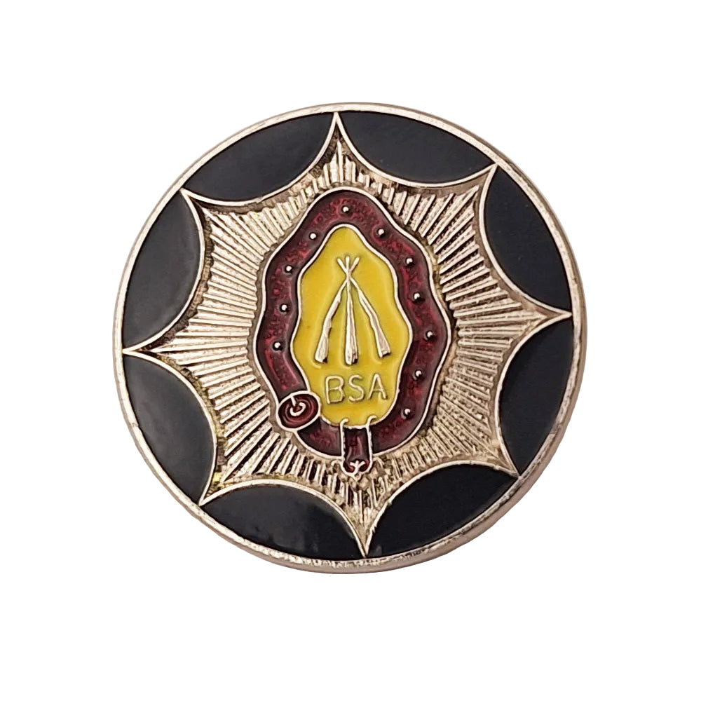 Motorcycle Gift Enamel Pin Badge BSA Piled Arms BC40130