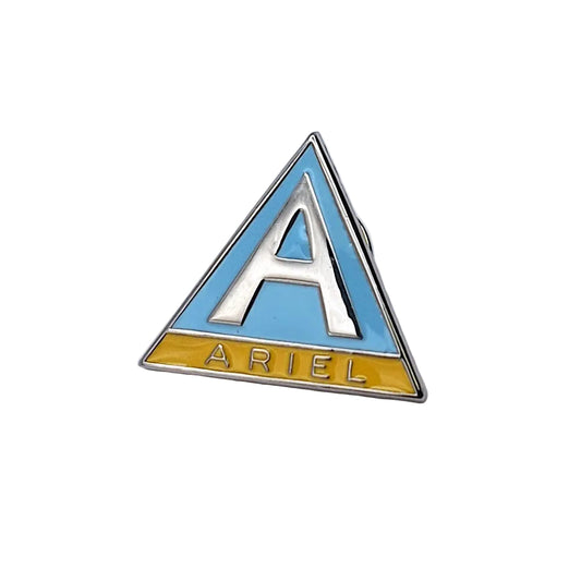 Motorcycle Gift Enamel Pin Badge Genuine Gomm Ariel Blue Yellow BC40131