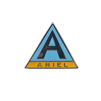 Motorcycle Gift Enamel Pin Badge Genuine Gomm Ariel Blue Yellow BC40131