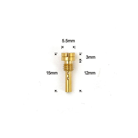 1 EBC Harley Davidson 88-06 Keihin CV Carburetor Pilot Jet N424-25B, Size 50 BC41055