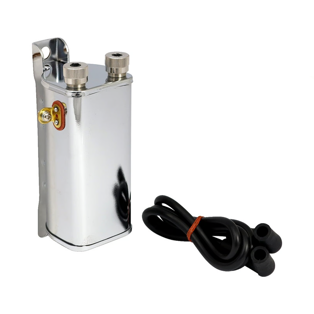 Harley Davidson OEM Style Early 12-Volt Coil & Cable Kit, Chrome. 48-69 Big Twin BC41148