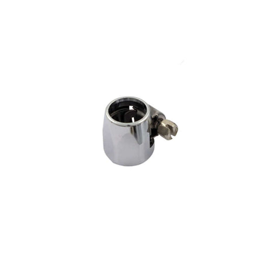 1 Motorcycle Econ-O-Fit Hose Clamp. 1/4". Chrome BC41976