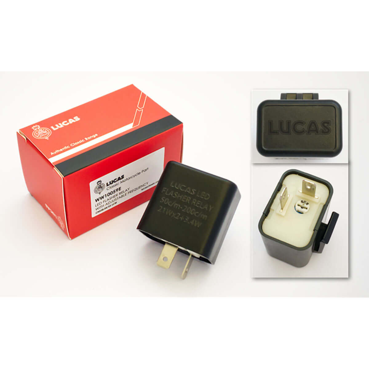 Lucas 12V LED Flasher Relay Triumph Norton Commando BC42484