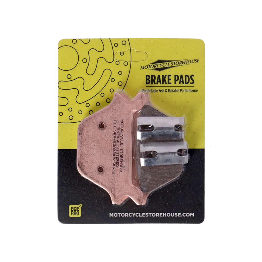 MCS Harley Davidson Brake Pads Rear. Sintered L87-99 Big Twin, Twin Cam, XL BC43521