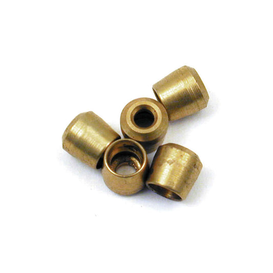 1 Goodridge, Motorcycle Brake Line Nipple Fitting Sleeve (Olive), Brass BC43653