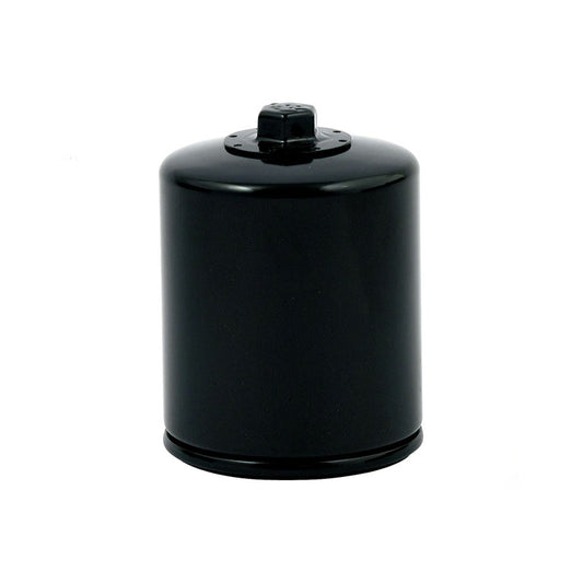 K&N, Harley Davidson Spin-On Oil Filter, With Top Nut Black 1999 Softail; 99-17 Twin Cam BC43727