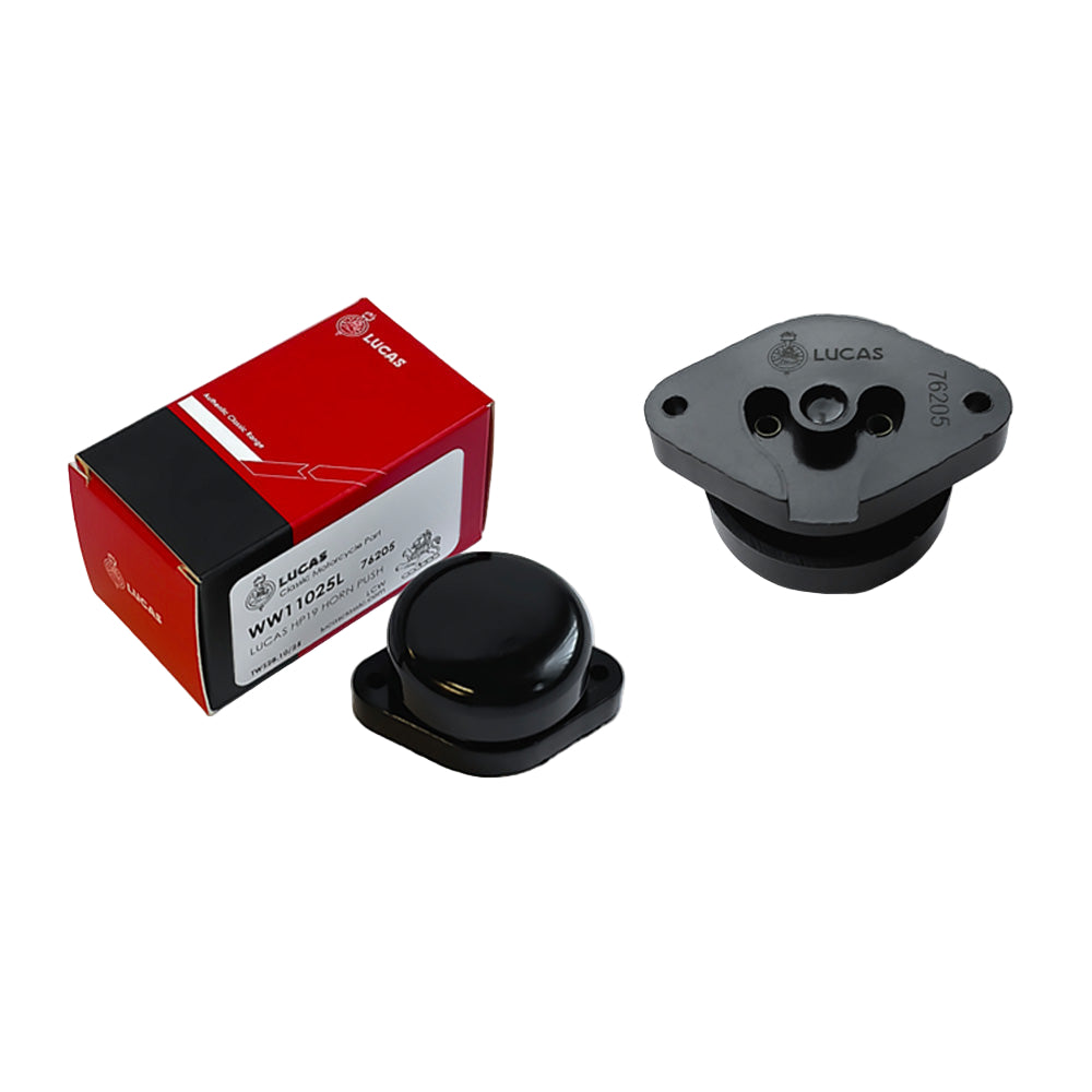 1 Genuine Lucas Classic Motorcycle HP19 Horn Push 76205 BC43853
