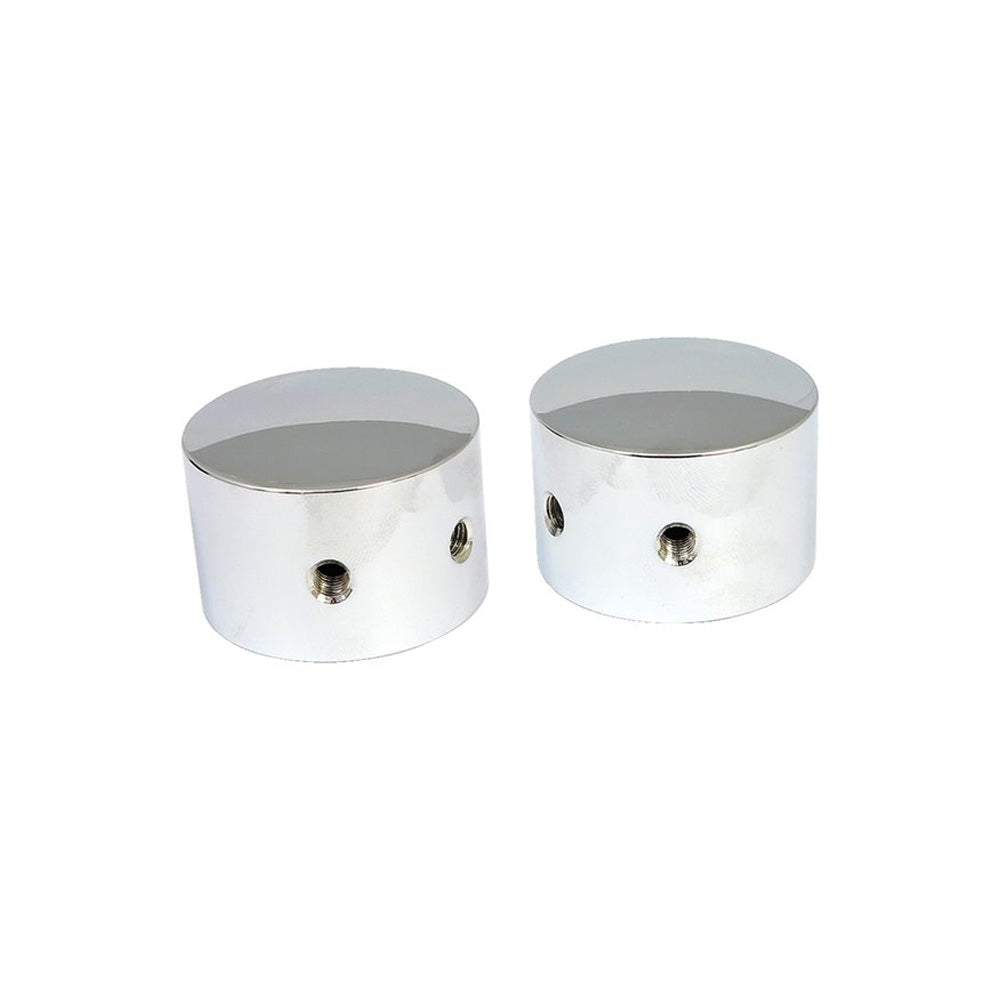 Harley Davidson Rear Axle Nut Cap Kit, Chrome, Domed 05-07 XL BC43874