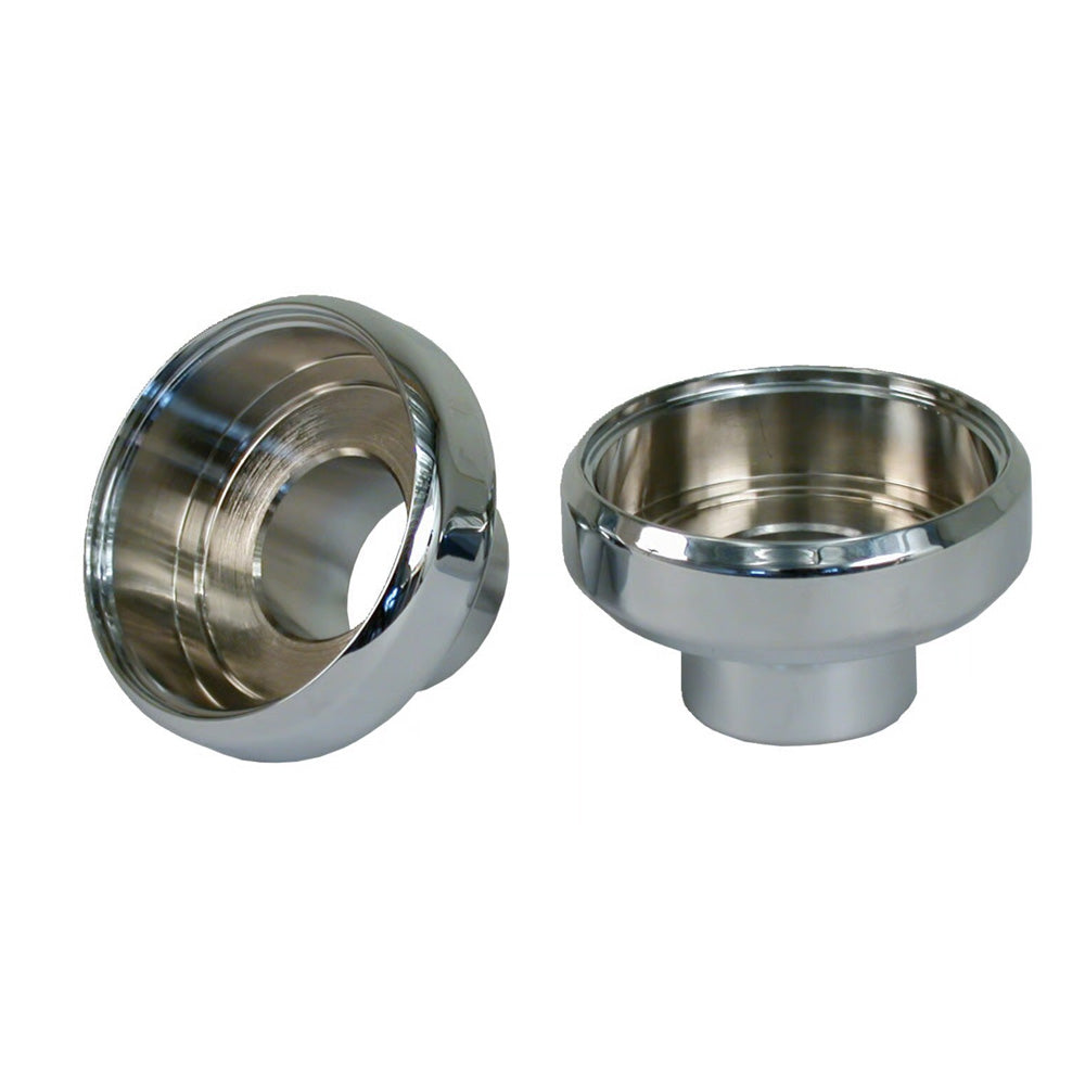 Harley Davidson Frame Neck Cups. Chrome. 78-81 XL Sportster BC44026