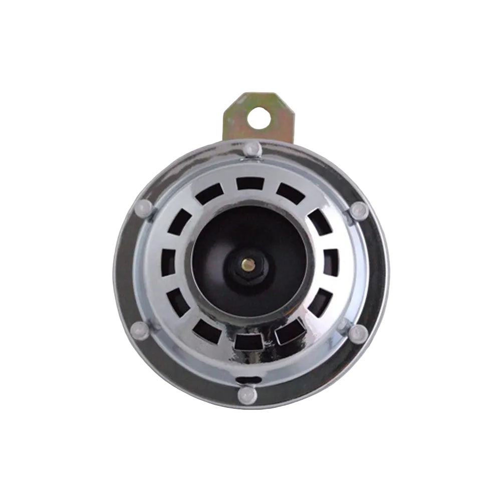 Wassell Motorcycle Chrome Plated 12v Horn, 93mm Diameter BC44036