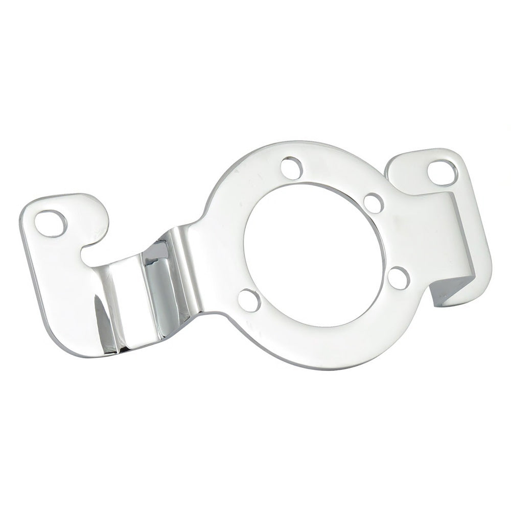 Harley Davidson Air Cleaner Adapter Bracket. Chrome. 84-89 Evo Big Twin BC44058