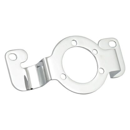 Harley Davidson Air Cleaner Adapter Bracket. Chrome. 84-89 Evo Big Twin BC44058