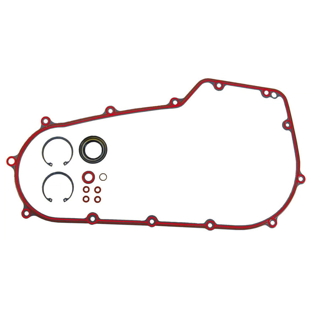 James, Harley Primary Cover Gasket & Seal Kit. Outer. 07-17 Softail; 06-17 Dyna BC44065