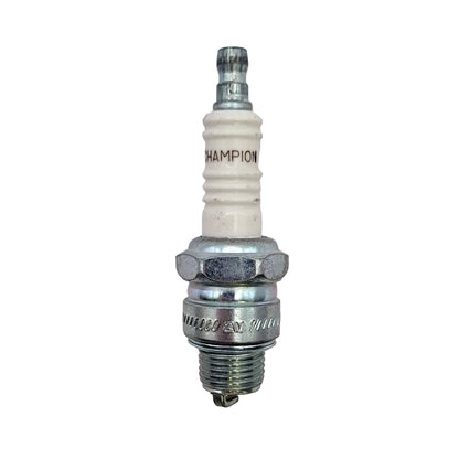 Champion spark plug on a white background