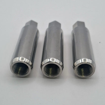Set of 3 Stainless Steel Norton Rear Brake Drum Sleeve Nuts (26tpi BSC/CEI) BC44287