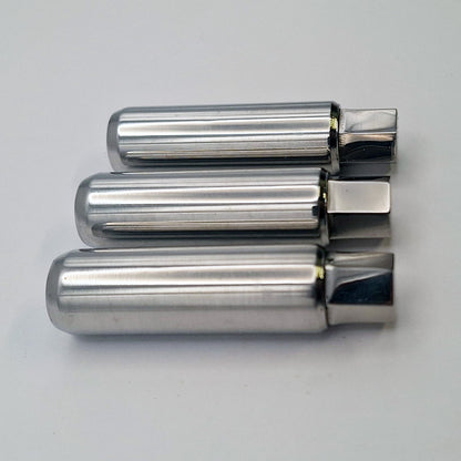 Set of 3 Stainless Steel Norton Rear Brake Drum Sleeve Nuts (26tpi BSC/CEI) BC44287