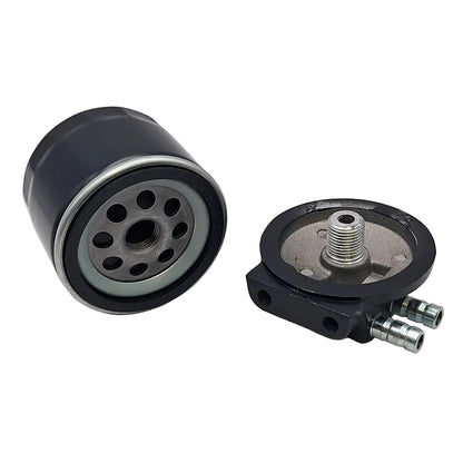 Norton Commando Emgo Oil Filter Mounting Block Kit BC44375