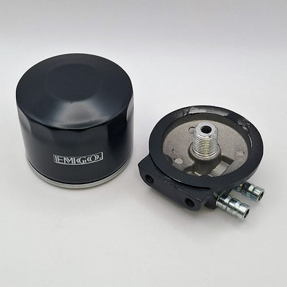 Norton Commando Emgo Oil Filter Mounting Block Kit BC44375