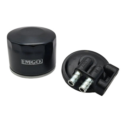 Norton Commando Emgo Oil Filter Mounting Block Kit BC44375