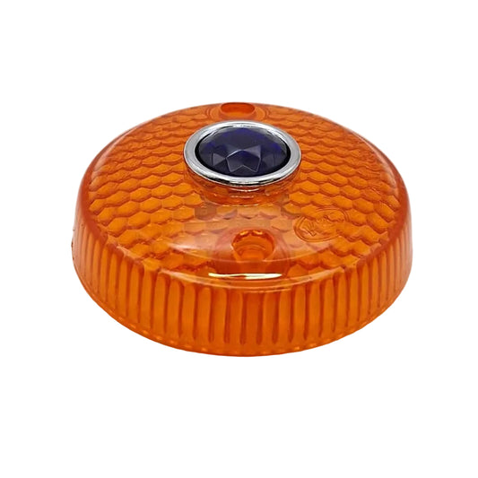 1 Rickman F039-010 Amber Blue Dot Indicator Lens VT400/600/1100/shadow BC44477