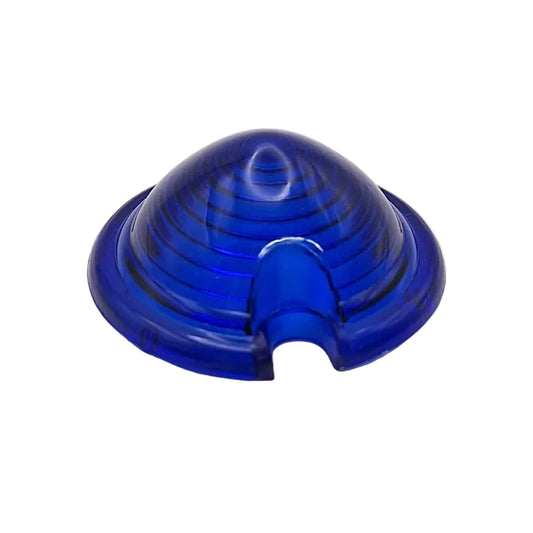 1 Zodiac Acrylic Replacement Lens For Bullet Round With Cut Out Lens Blue BC44479