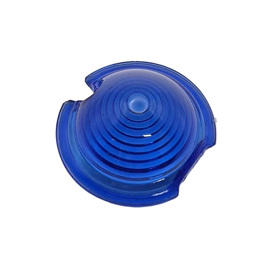 1 Acrylic Replacement Lens For Bullet Round Lights With Cut Out Blue BC44480