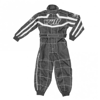 Wulfsport Kids MX Motocross Overall Race Suit Plain